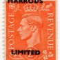 (I.B) George VI Commercial Overprint : Harrods