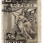 (I.B) Liberia Postal : $5 Sepia