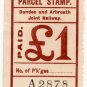 (I.B) Dundee & Arbroath Joint Railway : Parcel £1