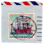 (I.B) National Savings : Galleon 10p (postally used)