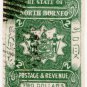 (I.B) British North Borneo Postal : $2 Green (imperforate)