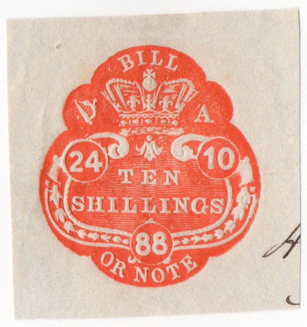 (I.B) QV Revenue : Ireland Bill or Note 10/-