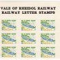 (I.B) Vale of Rheidol Railway : Letter Stamp 1d