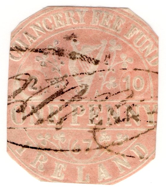 (I.B) QV Revenue : Ireland Chancery Fee Fund 1d (1867)