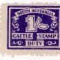 (I.B) Australia - South Australia Revenue : Cattle Duty 1/-