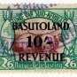 (I.B) Basutoland Revenue : Duty 10/-