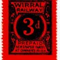 (I.B) Wirral Railway : Newspaper Parcel 3d