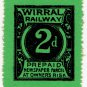 (I.B) Wirral Railway : Newspaper Parcel 2d