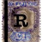 (I.B) Fiji Revenue : Duty Stamp £1