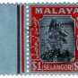 (I.B) Malaya States Revenue : Selangor (Japanese Occupation) $1 OP