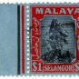 (I.B) Malaya States Revenue : Selangor (Japanese Occupation) $1 OP