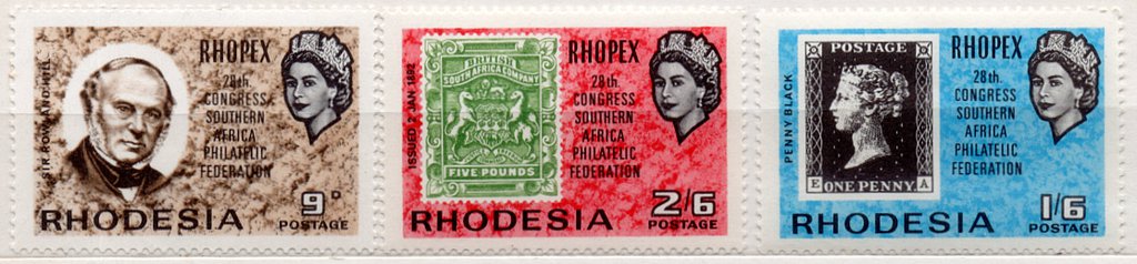 (I.B) Rhodesia Postal : Rhopex Collection