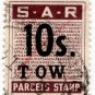 (I.B) South Africa Railways : Parcel Stamp 10/-