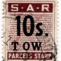 (I.B) South Africa Railways : Parcel Stamp 10/-