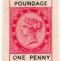 (I.B) QV Revenue : Postal Order Poundage 1d