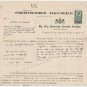 (I.B) George V Revenue : County Courts Northern Ireland 2/- (complete document)