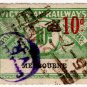 (I.B) Australia - Victoria Railways : Parcels 10d on 10d (Melbourne)