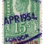 (I.B) George VI Revenue : Foreign Bill 15/-