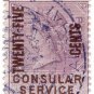 (I.B) QV Revenue : Consular Service 25c on 3d (Shanghai)