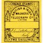 (I.B) British & Irish Magnetic Telegraph Company 2/- (watermarked paper)