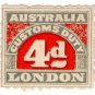 (I.B) Australia Revenue : Customs Duty 4d (roulette)