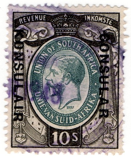 (I.B) South Africa Revenue : Consular 10/-