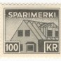 (I.B) Iceland Revenue : Savings Stamp 100Kr (Sparimerki)