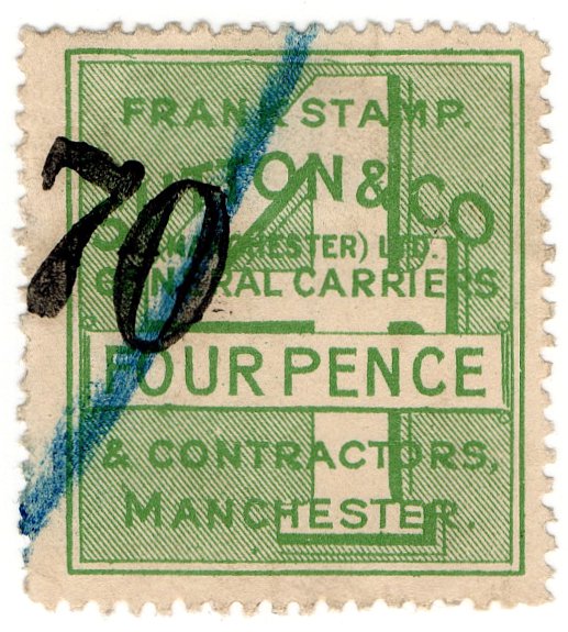 (I.B) Cinderella Collection : Manchester Delivery 4d (Sutton & Co)