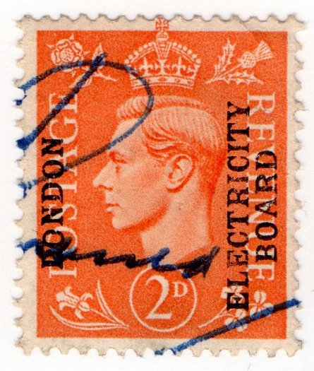 (I.B) George VI Commercial Overprint : London Electricity Board