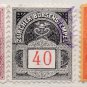 (I.B) Switzerland Revenue : Zurich Borsenstempel Collection