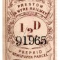 (I.B) Preston & Wyre Railway : Newspapers ½d