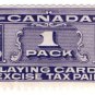(I.B) Canada Revenue : Playing Card Duty