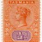 (I.B) Australia Postal : Tasmania &Acirc;&frac12;d (1892)