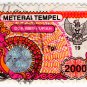 (I.B) Indonesia Revenue : Duty Stamp 2000 Rp