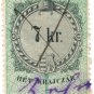 (I.B) Austria/Hungary Revenue : Stempelmarke 7Kr
