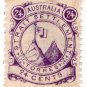 (I.B) Australia Cinderella : Straits Settlements (Torres) 24c