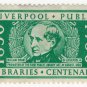 (I.B) Cinderella Collection : Liverpool Libraries Centenary (1950)