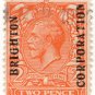(I.B) George V Commercial Overprint : Brighton Corporation