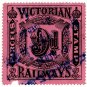(I.B) Australia - Victoria Railways : Parcels 9d
