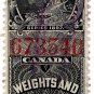 (I.B) Canada Revenue : Weights & Measures 50c