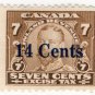 (I.B) Canada Revenue : Excise Duty 14c on 7c OP
