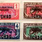 (I.B) France Colonial Postal : Chad Overprint Collection
