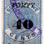 (I.B) Ceylon Revenue : Foreign Bill 40c on 75c OP