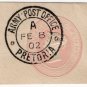 (I.B) South Africa Postal : QV Penny Die (Army PO Pretoria) Boer War