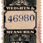 (I.B) Canada Revenue : Weights & Measures 30c