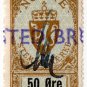 (I.B) Norway Revenue : Duty Stamp 50 Øre