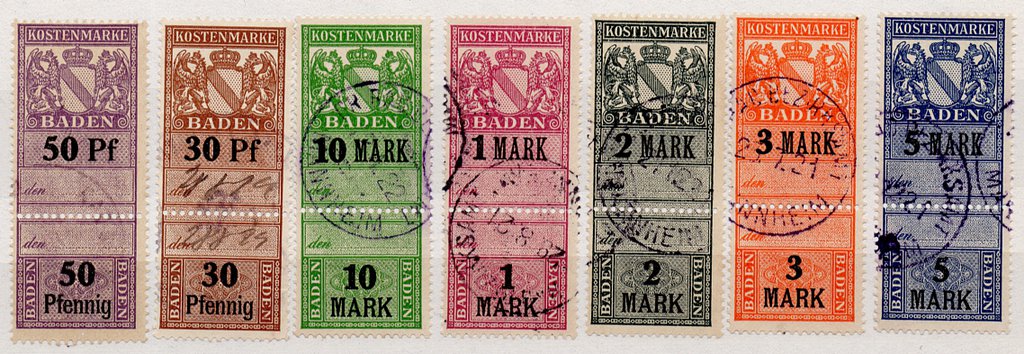 (I.B) Germany Revenue : Baden Sales Tax Collection