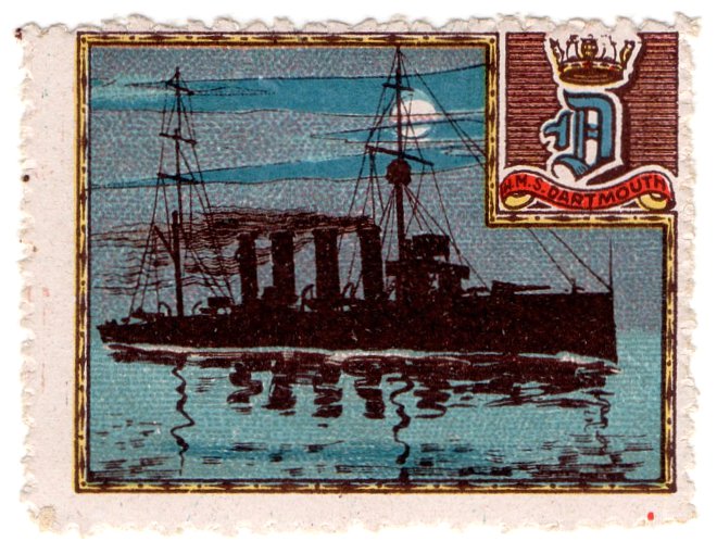 (I.B) Cinderella : Delandre Great War Ships - HMS Dartmouth