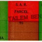 (I.B) Australia - South Australia Railways : Parcel Label (Tailem Bend)