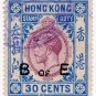 (I.B) Hong Kong Revenue : Bill of Exchange 30c